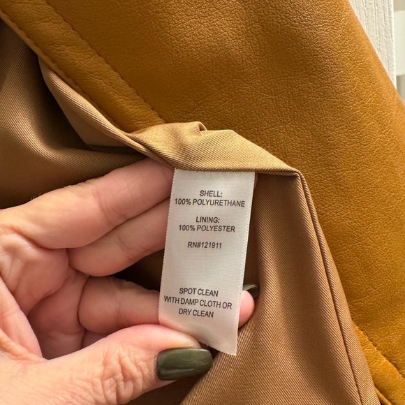 LNA Clothing Solo Faux Leather Jacket - Picture 2 of 6